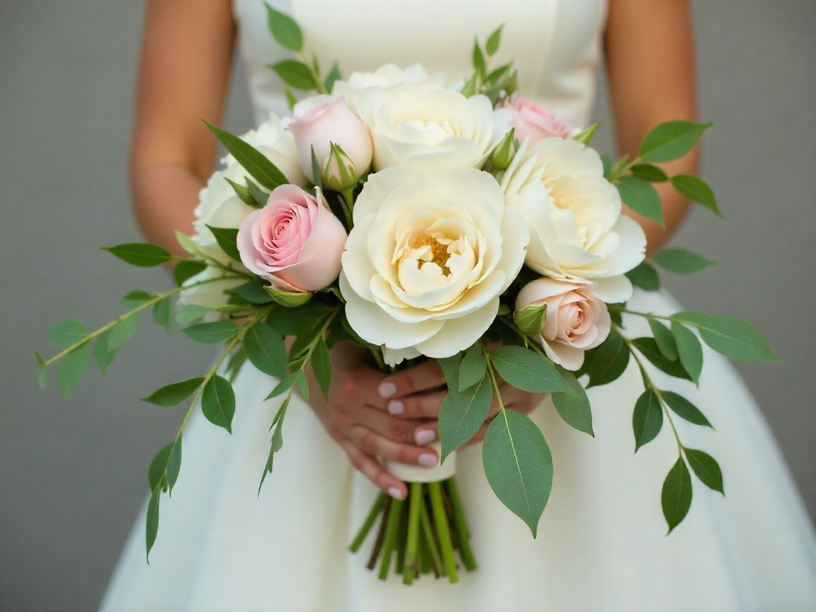 Elegant bridal bouquet by Fragranceiartur