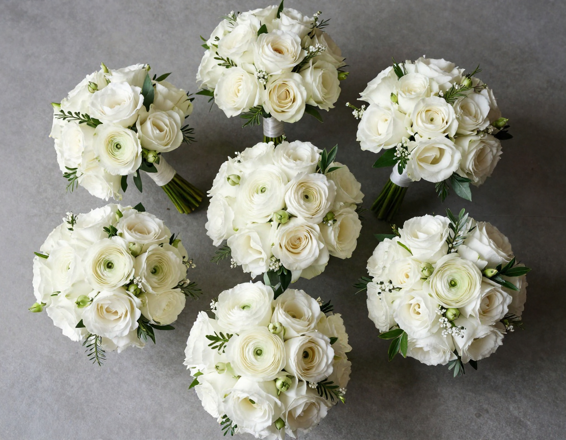 Various bridal bouquet styles by Fragranceiartur